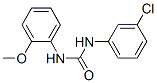 CAS 登录号：54964-90-8， N-(3-氯苯基)-N'-(2-甲氧基苯基)脲