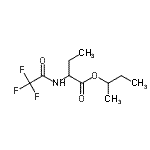 CAS 登录号：54986-68-4， 仲-丁基2-[(三氟乙酰基)氨基]丁酸酯