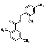 CAS#: 55000-48-1, 2,4-Dimethylbenzyl 2,5-Dimethylbenzoate