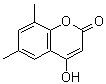 CAS#: 55004-76-7, 4-Hydroxy-6,8-Dimethyl-2H-Chromen-2-One
