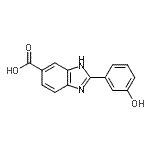 CAS#: 550300-30-6, 2-(3-Hydroxyphenyl)-1H-Benzimidazole-6-Carboxylic Acid
