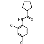 CAS 登录号：550313-71-8， N-(2,4-二氯苯基)环戊烷甲酰胺