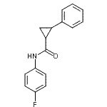 CAS#: 550314-91-5, N-(4-Fluorophenyl)-2-Phenylcyclopropanecarboxamide