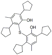 CAS#: 55036-36-7, 2,2'-Thiobis[3,6-Dicyclopentyl-p-Cresol]