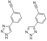 CAS#: 550364-01-7, 3-(1H-1,2,3-Triazol-4-Yl)Benzonitrile And 3-(2H-1,2,3-Triazol-4-Yl)Benzonitrile