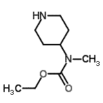 CAS#: 550369-98-7, Ethyl Methyl(4-Piperidinyl)Carbamate
