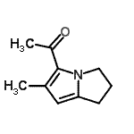 CAS#: 55041-86-6, 1-(6-Methyl-2,3-Dihydro-1H-Pyrrolizin-5-Yl)Ethanone