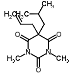 CAS#: 55045-04-0, 5-Allyl-5-Isobutyl-1,3-Dimethyl-2,4,6(1H,3H,5H)-Pyrimidinetrione