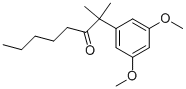 CAS#: 55048-08-3, 2-(3,5-Dimethoxy-Phenyl)-2-Methyl-Octan-3-One