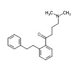 CAS#: 5505-01-1, 4-(Dimethylamino)-1-[2-(2-Phenylethyl)Phenyl]-1-Butanone
