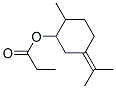 CAS 登录号：55066-57-4， 2-甲基-5-(1-甲基乙亚基)环己基丙酸酯