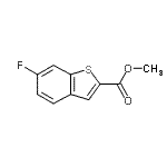 CAS#: 550998-52-2, Methyl 6-Fluoro-1-Benzothiophene-2-Carboxylate