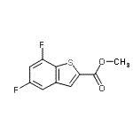 CAS#: 550998-57-7, Methyl 5,7-Difluoro-1-Benzothiophene-2-Carboxylate