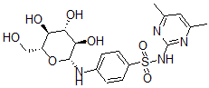 CAS#: 55101-26-3, N(4)-Glucopyranosylsulfamethazine