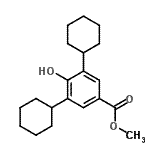 CAS#: 55125-23-0, Methyl 3,5-Dicyclohexyl-4-Hydroxybenzoate