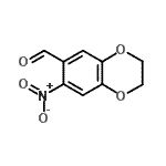 CAS#: 55149-81-0, 7-Nitro-2,3-Dihydro-1,4-Benzodioxine-6-Carbaldehyde