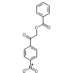 CAS 登录号：55153-34-9， 2-(4-硝基苯基)-2-氧代乙基苯甲酸酯