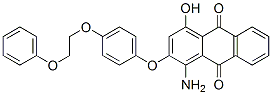 CAS 登录号：55154-36-4， 1-氨基-4-羟基-2-[4-(2-苯氧基乙氧基)苯氧基]蒽醌