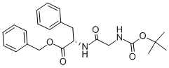 CAS 登录号：5519-03-9， 叔丁氧羰基-甘氨酰-苯丙氨酸苄酯