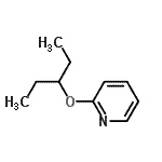 CAS 登录号：551945-15-4， 2-(3-戊烷基氧基)吡啶