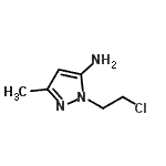 CAS#: 55211-81-9, 1-(2-Chloroethyl)-3-Methyl-1H-Pyrazol-5-Amine