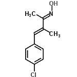 CAS#: 55224-94-7, (2E,3E)-4-(4-Chlorophenyl)-N-Hydroxy-3-Methyl-3-Buten-2-Imine