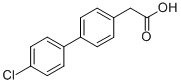 CAS 登录号：5525-72-4， (4'-氯-联苯-4-基)-乙酸