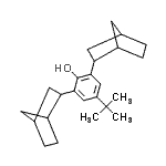 CAS#: 55256-05-8, 2,6-Di(Bicyclo[2.2.1]Hept-2-Yl)-4-(2-Methyl-2-Propanyl)Phenol