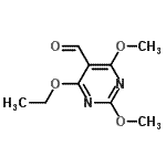 CAS#: 552880-79-2, 4-Ethoxy-2,6-Dimethoxy-5-Pyrimidinecarbaldehyde