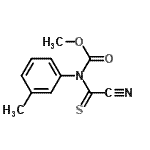 CAS#: 5530-68-7, Methyl (Cyanocarbonothioyl)(3-Methylphenyl)Carbamate
