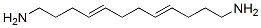 CAS 登录号：55348-88-4， (4E,8E)-十二碳-4,8-二烯-1,12-二胺