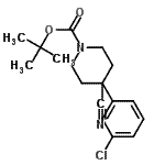 CAS#: 553631-33-7, 2-Methyl-2-Propanyl 4-(3-Chlorophenyl)-4-Cyano-1-Piperidinecarboxylate