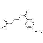 CAS#: 5537-76-8, 6-(4-Methoxyphenyl)-6-Oxohexanoic Acid