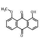 CAS#: 5539-66-2, 1-Hydroxy-8-Methoxy-9,10-Anthraquinone