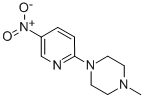 CAS 登录号：55403-34-4， 2-(4-甲基哌嗪-1-基)-5-硝基吡啶