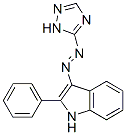 CAS#: 55425-38-2, 2-Phenyl-3-(1H-1,2,4-Triazol-5-Ylazo)-1H-Indole