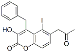 CAS 登录号：5543-62-4， 4-羟基-3-[1-(4-碘苯基)-3-氧代丁基]-2H-1-苯并吡喃-2-酮