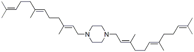 CAS#: 55436-60-7, 1,4-Bis(3,7,11-Trimethyl-2,6,10-Dodecatrienyl)Piperazine