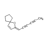 CAS#: 554427-87-1, (2Z)-2-(2,4-Hexadiyn-1-Ylidene)-1-Oxaspiro[4.4]Non-3-Ene
