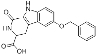 CAS 登录号：55443-80-6， N-乙酰基-5-苄氧基-DL-色氨酸