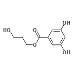 CAS 登录号：554432-72-3， 3-羟基丙基3,5-二羟基苯甲酸酯