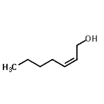CAS 登录号：55454-22-3， (2Z)-2-庚烯-1-醇