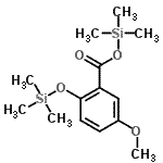 CAS#: 55517-47-0, Trimethylsilyl 5-Methoxy-2-[(Trimethylsilyl)Oxy]Benzoate
