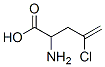 CAS 登录号：55528-30-8， 2-氨基-4-氯-4-戊烯酸