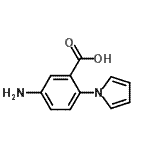 CAS 登录号：55540-37-9， 5-氨基-2-(1H-吡咯-1-基)苯甲酸