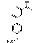 CAS#: 55558-77-5, 4-(4-Methoxyphenyl)-2,4-Dioxobutanoic Acid