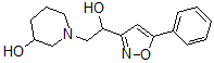 CAS#: 55578-70-6, 3-Hydroxy-alpha-(5-Phenyl-3-Isoxazolyl)-1-Piperidineethanol