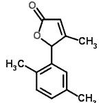 CAS#: 55591-06-5, 5-(2,5-Dimethylphenyl)-4-Methyl-2(5H)-Furanone