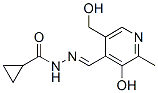 CAS#: 556023-99-5, Cyclopropanecarboxylic Acid, [[3-Hydroxy-5-(Hydroxymethyl)-2-Methyl-4-Pyridinyl]Methylene]Hydrazide