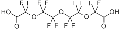 CAS#: 55621-18-6, Perfluoro-3,6,9-Trioxaundecane-1,11-Dioic Acid